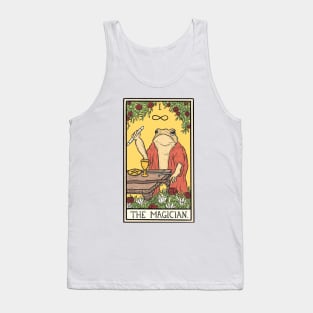 The Magician Toad Tarot Card Tank Top